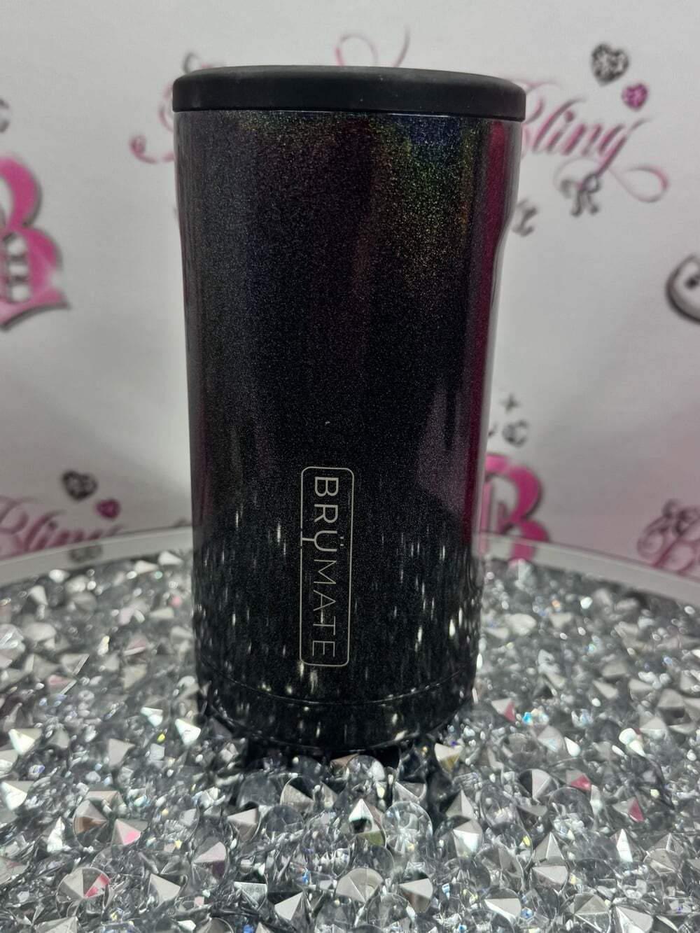 BrüMate hopsulator trio Black Iridescent Travel Tumbler - Insulated Drinkware